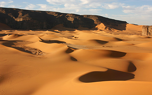 Die Dünen von Moule N'Aga, Tadrart, Algerien